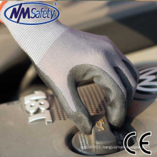 Nmsafety 13 guage form nitrile dipped gloves work gloves super quality